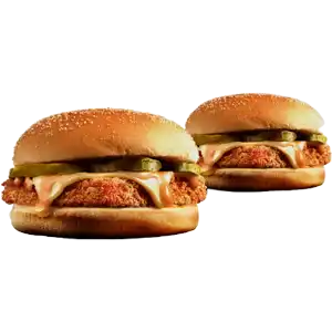 منيو البيك مكة مطعم وجبات فروع اسعار 2026 1 التوأم -X2برجر فيليه الدجاج مع جبنة (عادي)يحتوي التوام على ٢ برجر فيليه دجاج مع جبنة، خيار مخلل، وصلصة مميزة