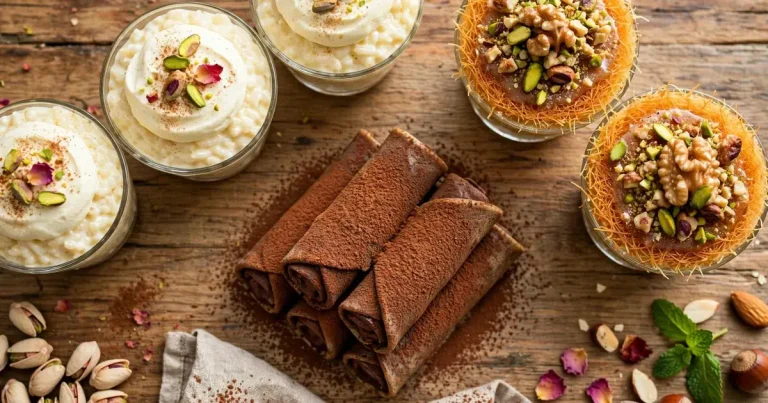 أشهر حلويات بلبن